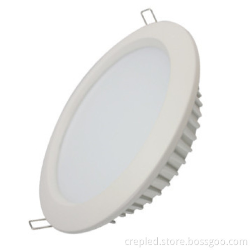 dimmable slim whtie led recessed downlight 18w 170mm-180mm